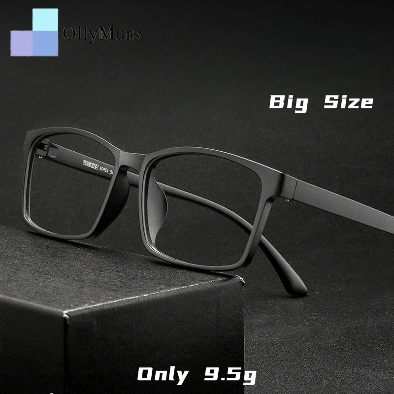 

Очки OLLYMURS, легкие фотохромные оптические очки по рецепту, мужские модные очки большого размера TR90, прогрессивные мультифокальные очки X2102