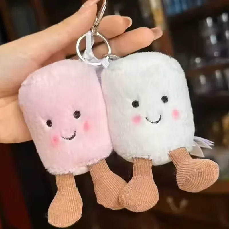 طلقة لطيف القط متعة القطن الحلوى أفخم + المفاتيح لطيف ديكور المنزل القط الكلب لعبة تفاعلية مهرجان الحيوانات الأليفة هدية #2