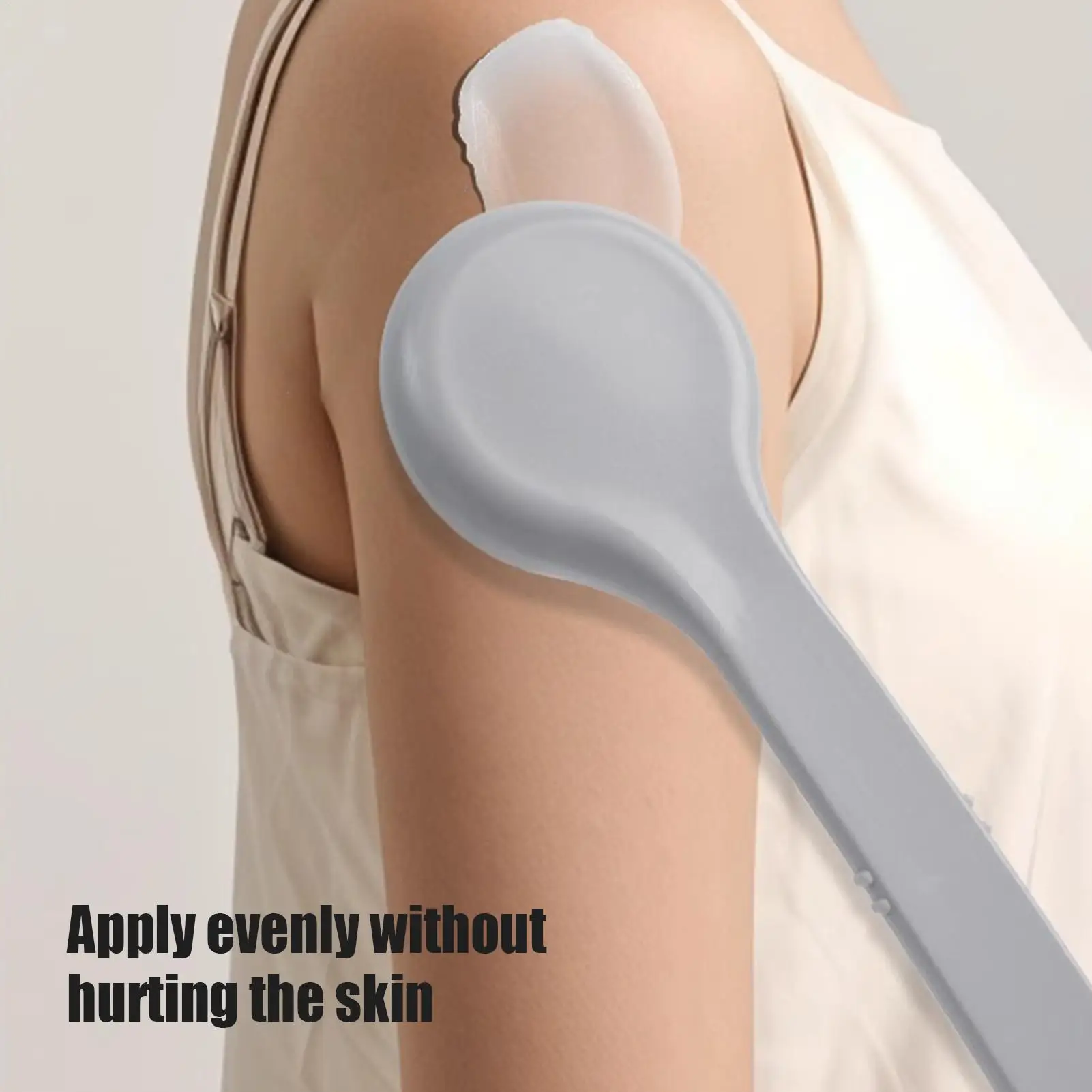 Back Lotion Applicator Sunscreen Applicator for Cream Extended Handle Ointment Apply Aid for Medicine Moisturizing Oils