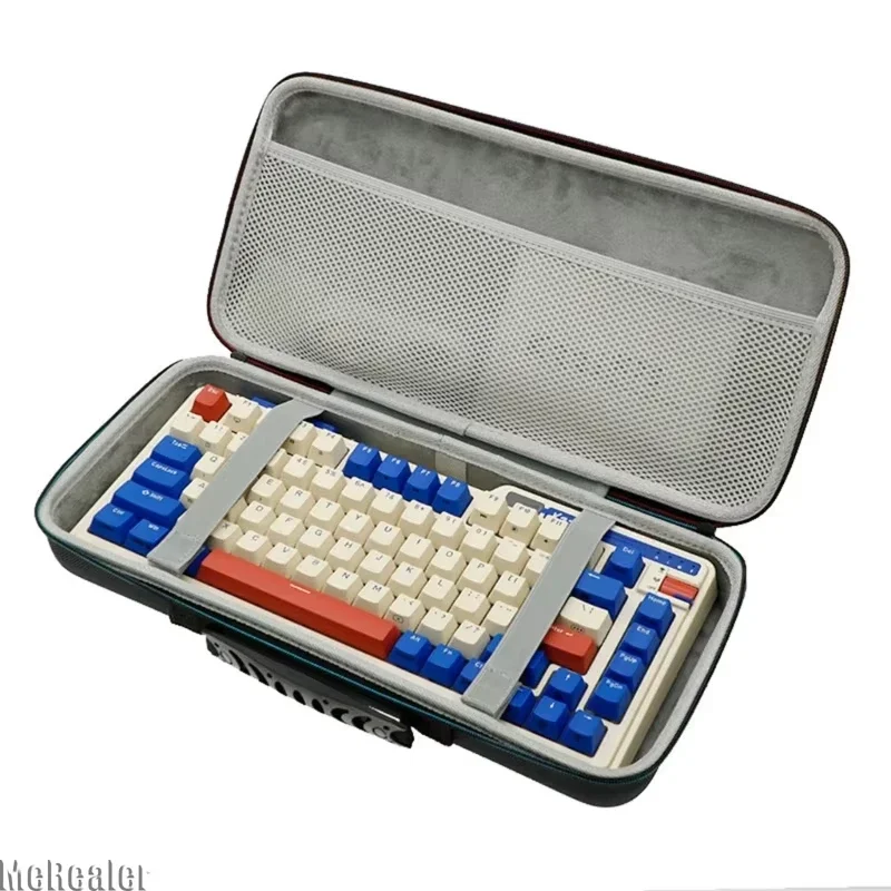 Dustproof EVA Hard Case for KZZI K75 PRO RGB - 75% Mechanical Keyboard Carrying Pouch