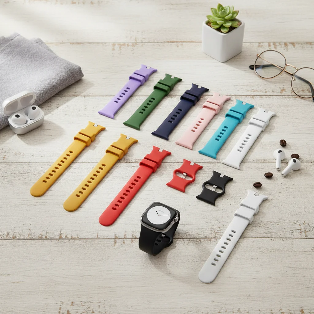 

New Silicone Watch Strap Plastic Adapter Breathable Bracelet Accessories Smart Watch Watchband for Huawei Band 7