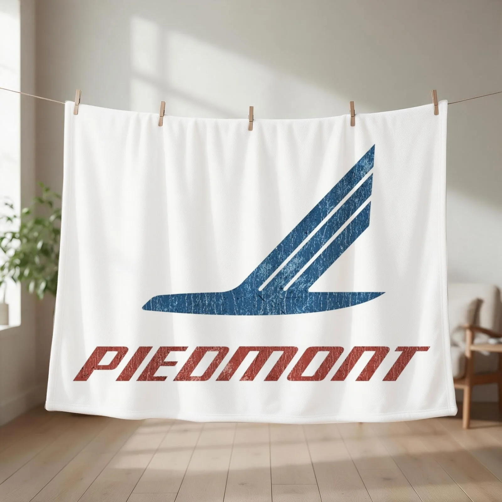 Airlines Logo Throw Blanket couch cozy soft plush fuzzy picnic outdoor blanket