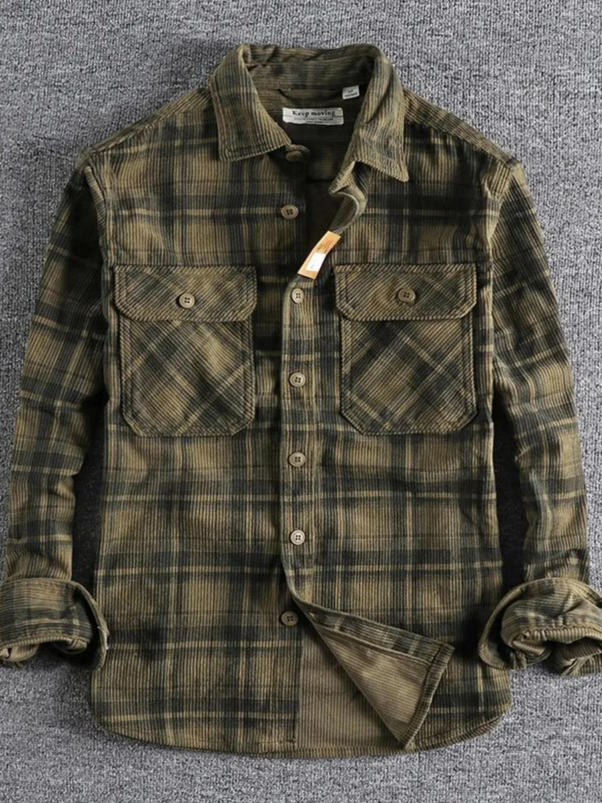 

Vintage Plaid Long Sve Slim Fit Men's irt Autumn Wear Casual Faion Classic Collar Button up European Sle Clothing