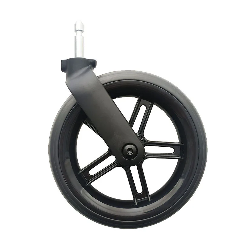 NONE NUR Melio 17 cm Vorder- oder Hinterrad für Cybex Melio 2/3/Carbon/Pro Series Buggy-Zubehör. Anderer Kinderwagen sind NICHT kompatibel!! ! 4