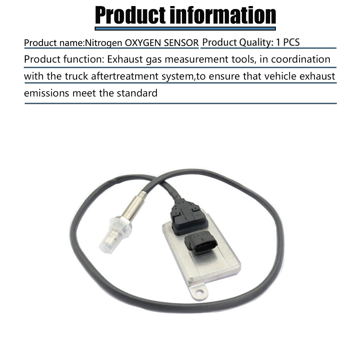 1705572 Nitrogen Oxide Nox Sensor For Cummins DAF TRUCK LF45 2894940 1705520 2871979 4984577 4954222 4326823