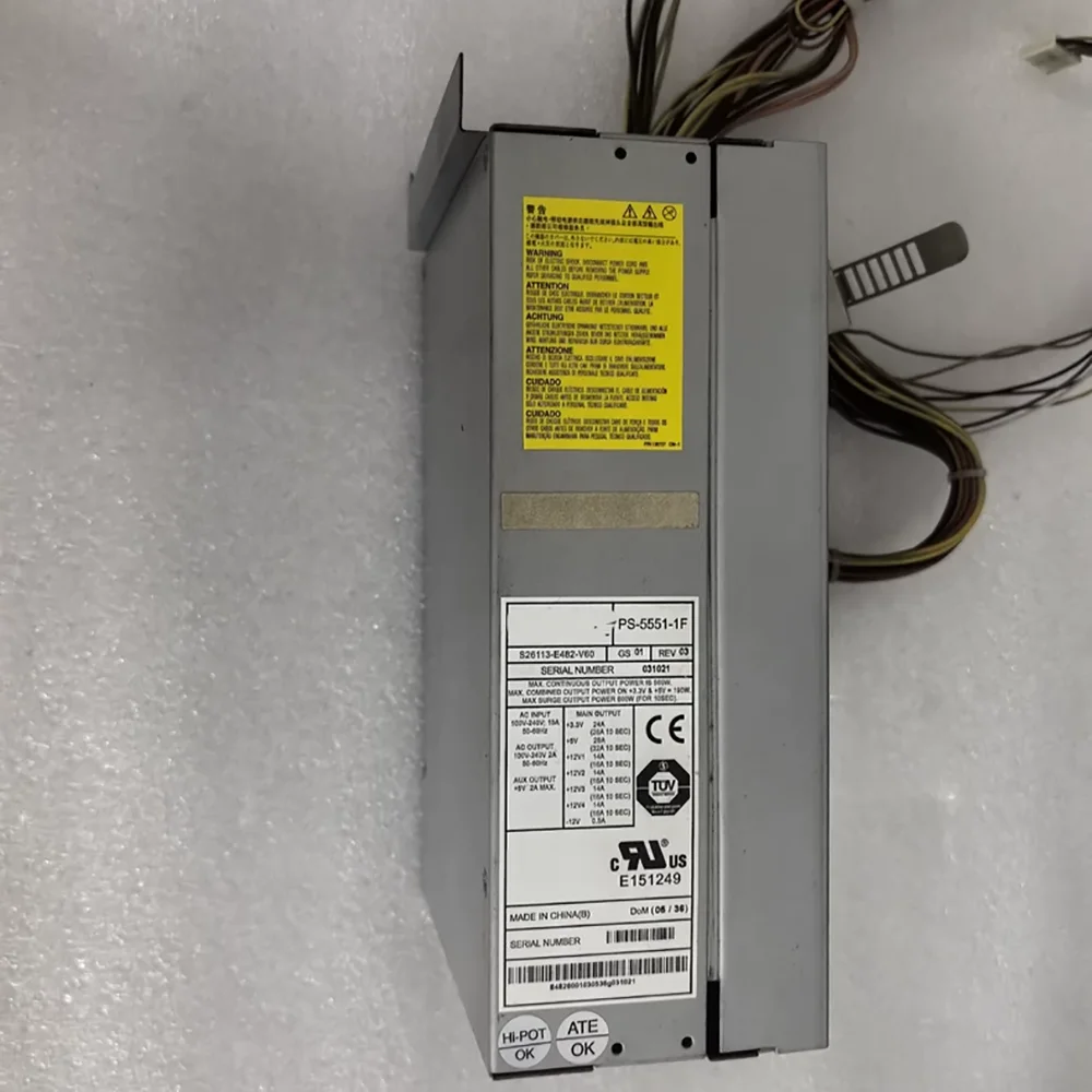 PS-5551-1F Server Power Supply 600W S26113-E482-V60