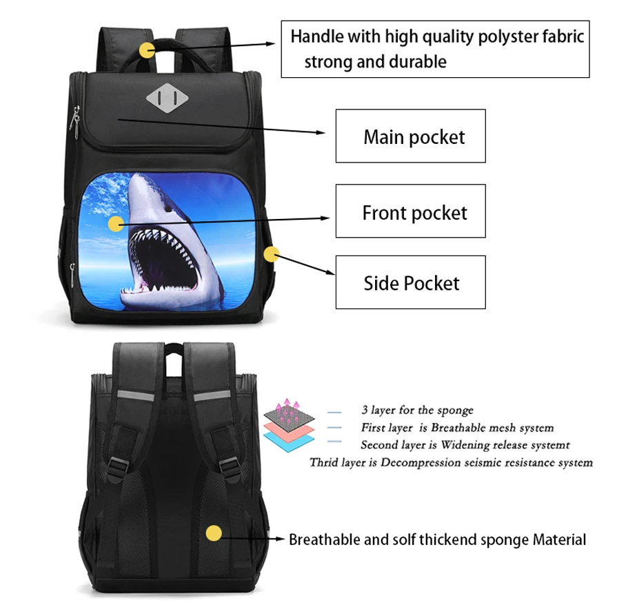 Mochila Skibidi Toilet Speak Man Backpack Titan Clock Man School Bags for Boy Girls Cartoon Large Capacity Backpack for Children