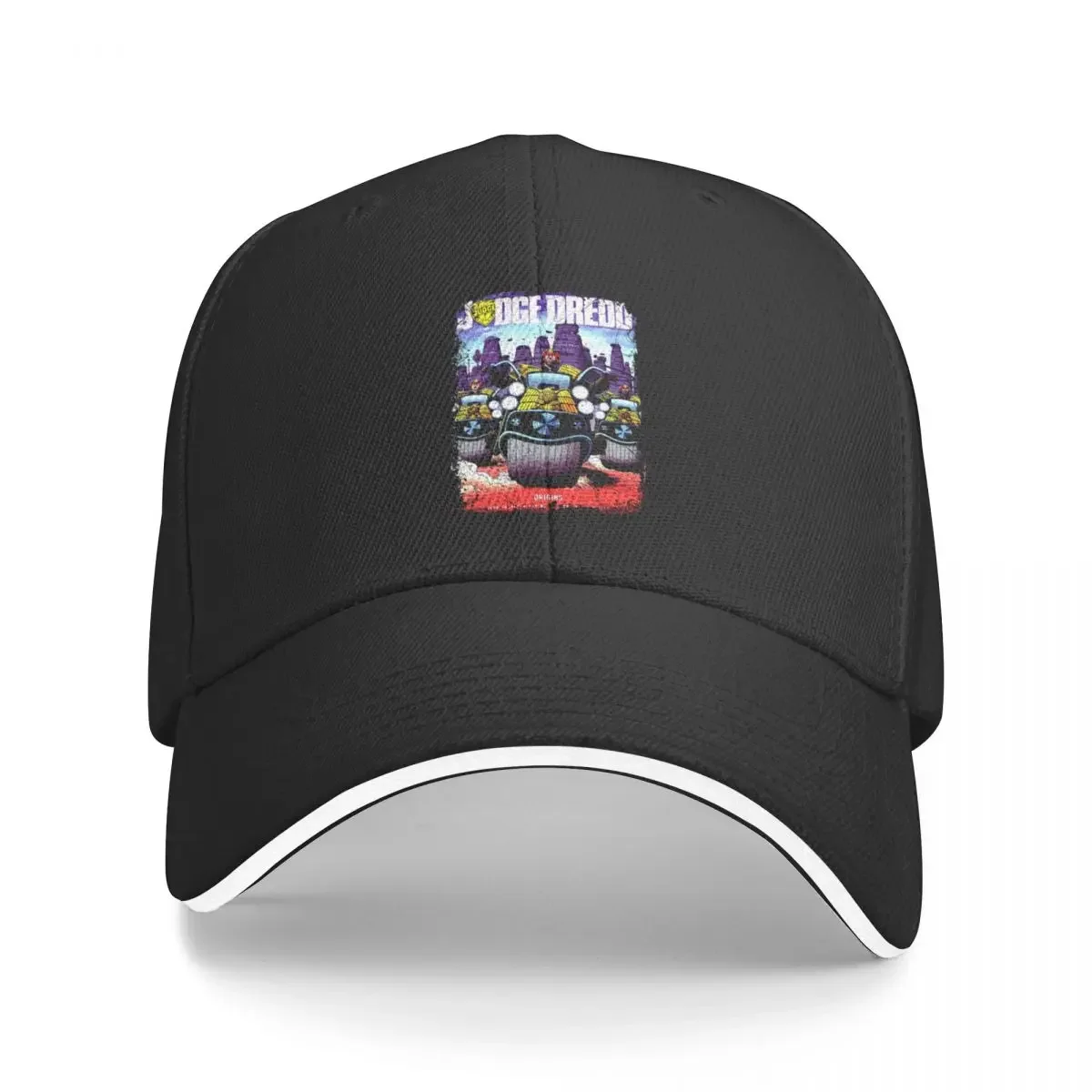 

Judge Dredd Comic Book Cover Baseball Cap Dropshipping Rave Golf Men Women's