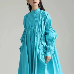 8 Main Sales Long Blue Dress - №8