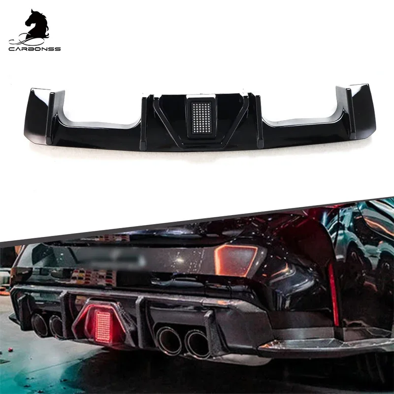 ABS أسود لامع كامل الجسم أطقم G80 G82 G83 M3 M4 المنافسة 2021+