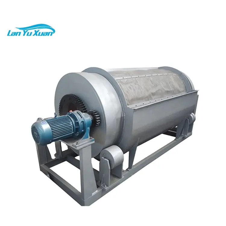 50-500 Cbm/hr Filtration Machine Rotating Drum Filter Water Filter for Paper Industrial