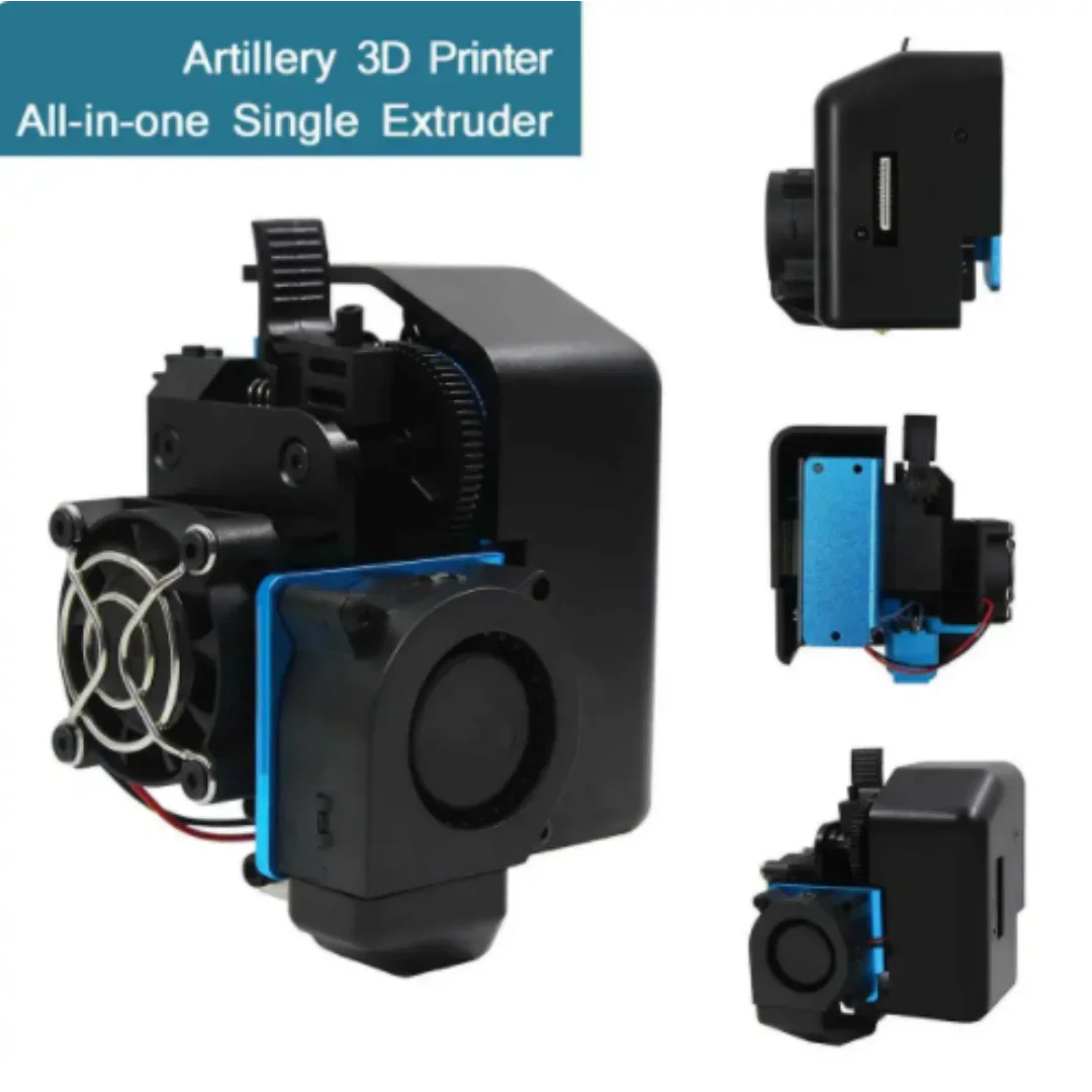 Artillery Sidewinder X1 Extruder Kit All-in-one Single Extruder Replacement for Artillery Sidewinder X1 3D Printer