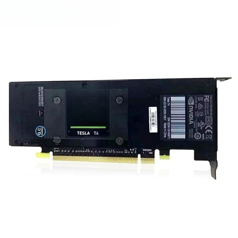 مناسبة لرسومات تسريع الحوسبة العميقة NVIDIA Tesla Series T4 16GB GPU