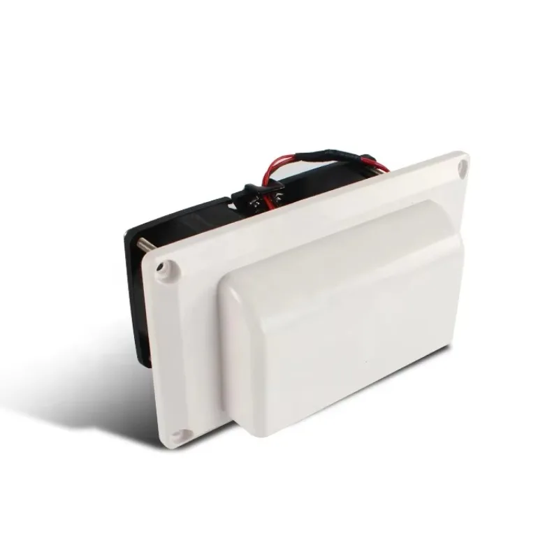 12V RV Exterior Ventilation Fan Quick Exhaust Outlet with Grease Hood for Camper Caravan