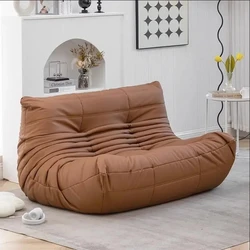 Two-person sofa cover caterpillar sofa suede small apartment two-person online celebrity togo lounge sofa lazy sofa