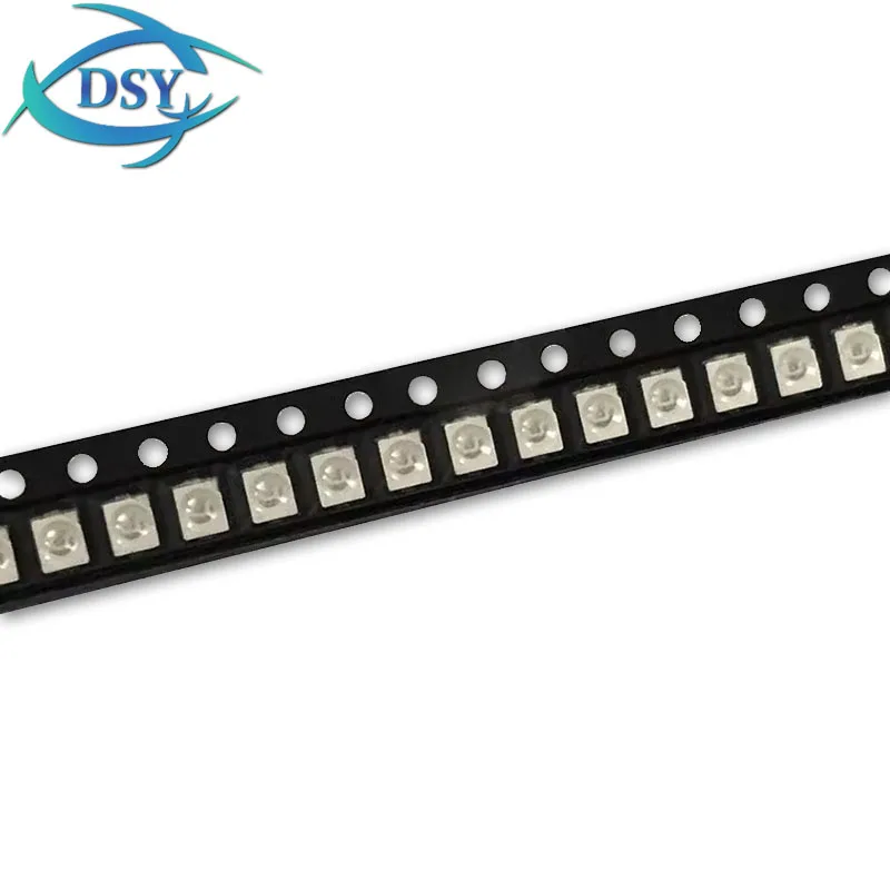 100PCS SMD LED 0603 0805 1206 1210 3528 Red Yellow White Green Blue Light Emitting Diode Clear Led Light Diode