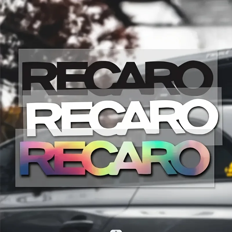 

Виниловая наклейка на автомобиль Recaro Funny Crazy Cat, водонепроницаемые наклейки для стайлинга автомобиля, автоаксессуары для Mazda Cruze Peugeot