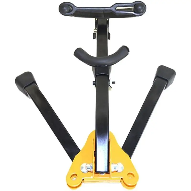 Altos Tenors Saxophone Rack Metal Triangular Base Folding Saxophone Stand Tripods Standing Rack Instrument Accessory