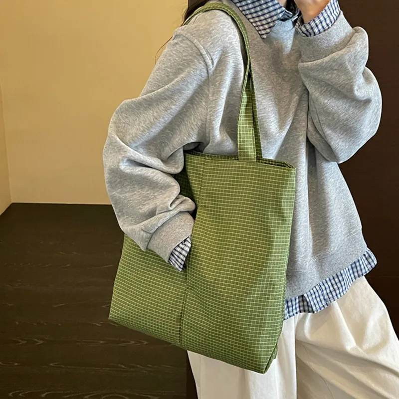 Japanese Korean style shoulder bags ladies oxford big handbags female tote shopping bag woman designer purse large capacity bag