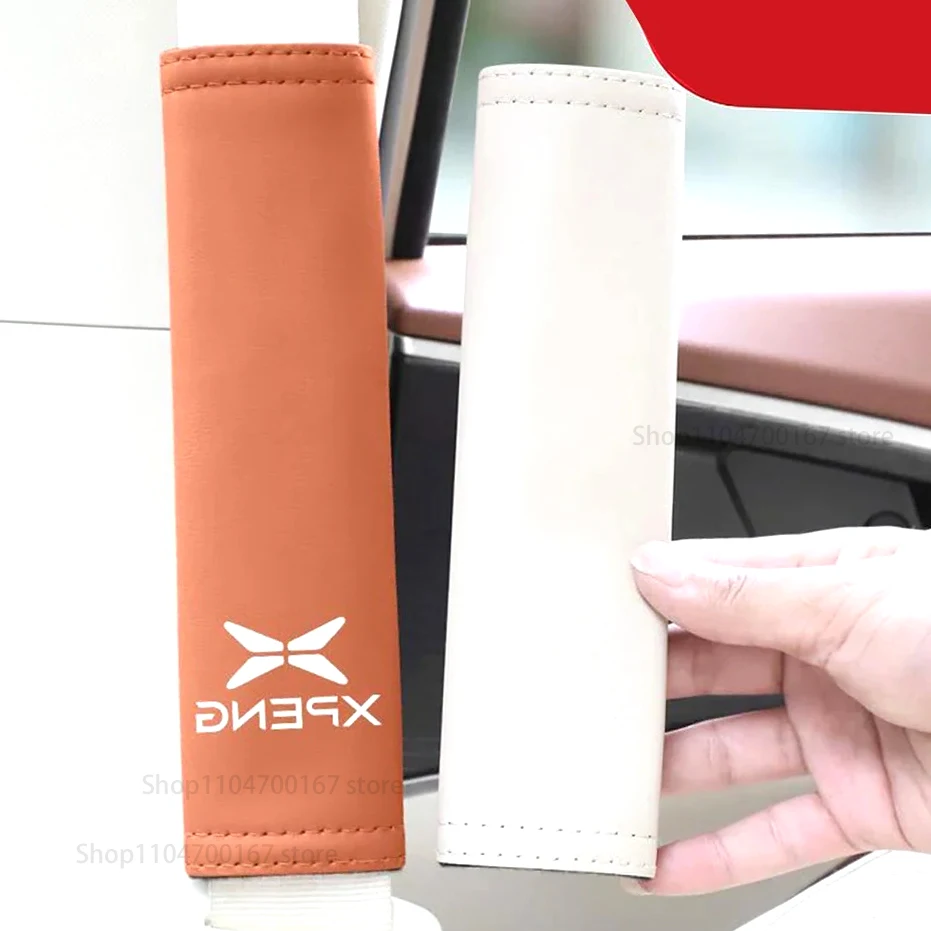 

Новинка! Для XPeng G9 X Peng P5 P7 G6, кожаный автомобильный ремень безопасности, наплечная защита, удобный чехол на плечо, декоративная отделка, аксессуары