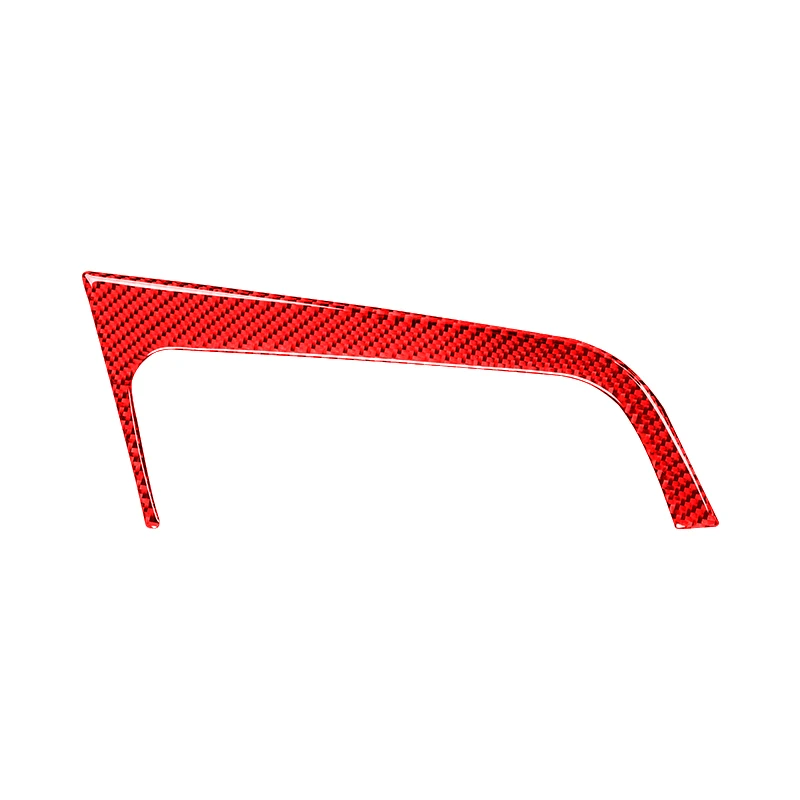 For Mazda MX-5 ND Miata 2016-2022 MX5 Roadster Dashboard GPS Navigation Screen Red Carbon Fiber Trim Car Interior Accessories