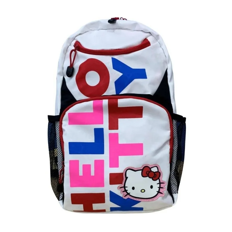 Sanrio Backpack Hello Kitty New Anime Cartoon Student School Bag Backpack Girls Outdoor Portable Storage Printed Backpack Gift