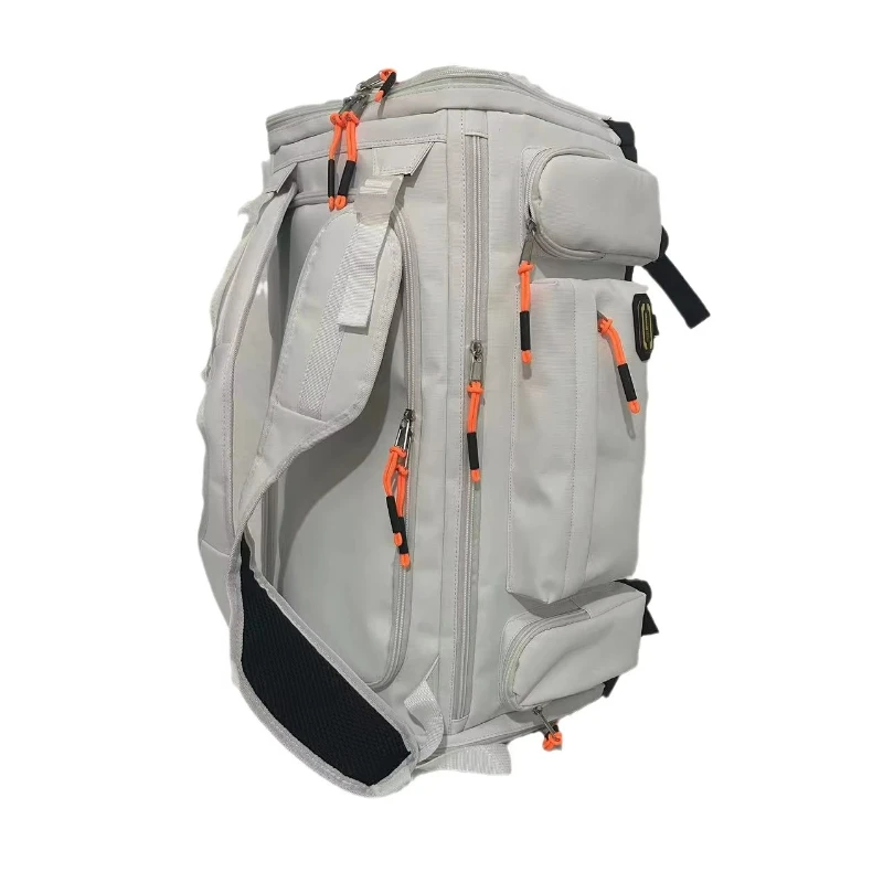 

Large capacity waterproof nylon portable ski backpack with separate wet and dry compartments