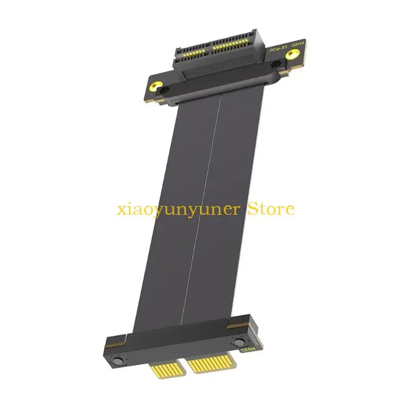 

P9JB Reliable PCIe Extension Cable with Double Connectivities for DIY Computer Enthusiasts Build Component