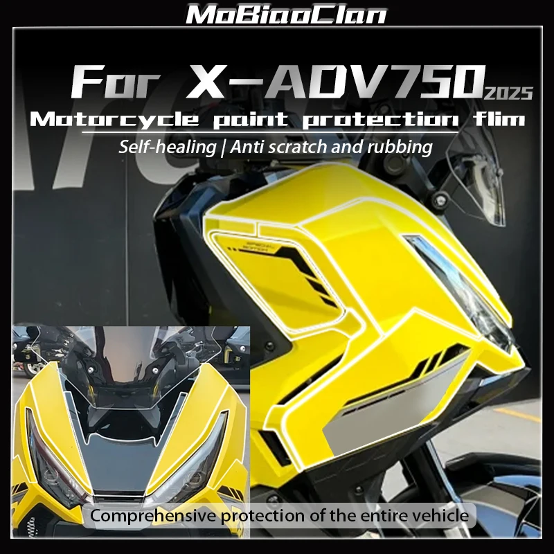 

Защитная пленка для краски из ТПУ для HONDA X-ADV750 X ADV750 Xadv750 2025 PPF, аксессуар для мотоцикла, защитная прозрачная наклейка
