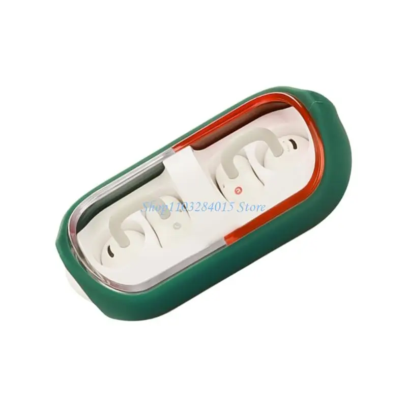 R6FF SILICONE COPERTO AURFICO COPERTURA Manica resistente alla polvere per auricolari Mooncrop Non slip leggero