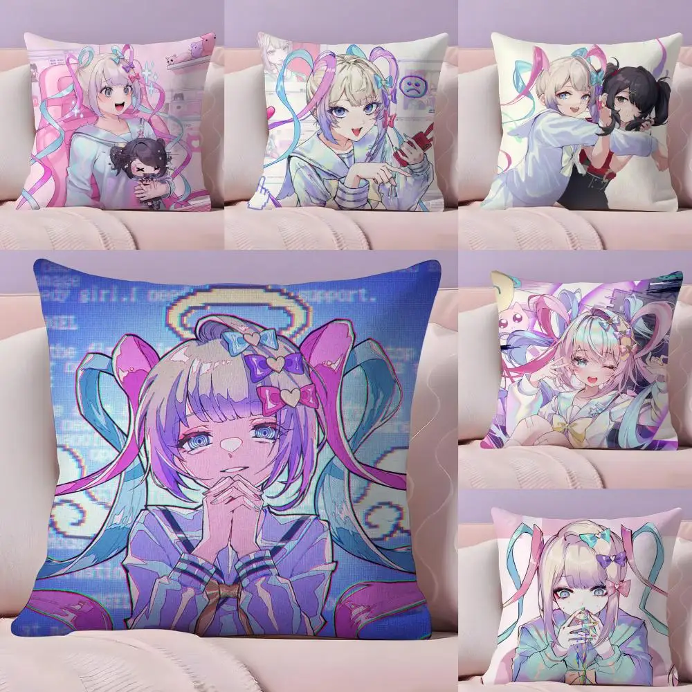 N-Needy Girl OverdoseS Game Cushion Cover Plush Fabric Soft Double-Sided Printed Sofa Warm Winter Home Gift Pillow Cover
