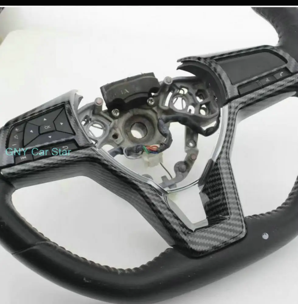 عجلة قيادة من ألياف الكربون على شكل حرف D لنيسان ألتيما Teana 2019-2021 #4