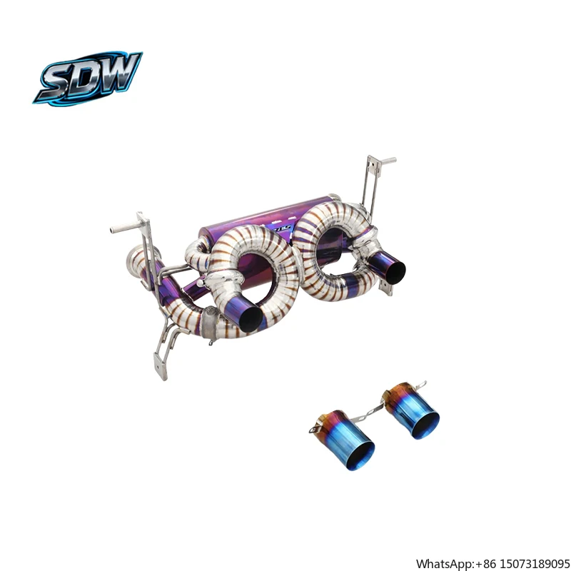 

Титановая модифицированная выхлопная система Catback для Aventador LP700 LP750, Huracan Performante LP640, Urus 4.0, Gallardo LP560