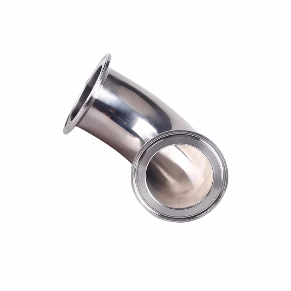 

Tri-Clamp Φ102Φ108mm OD119mm 90°Elbow Sanitary 304 Stainless Steel 90°Quick-Connect Elbow