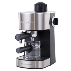 EU Regulation  Pump Espresso Coffee Maker Puff Home Small Semi-automatic Espresso Machine Steam Coffee Machine