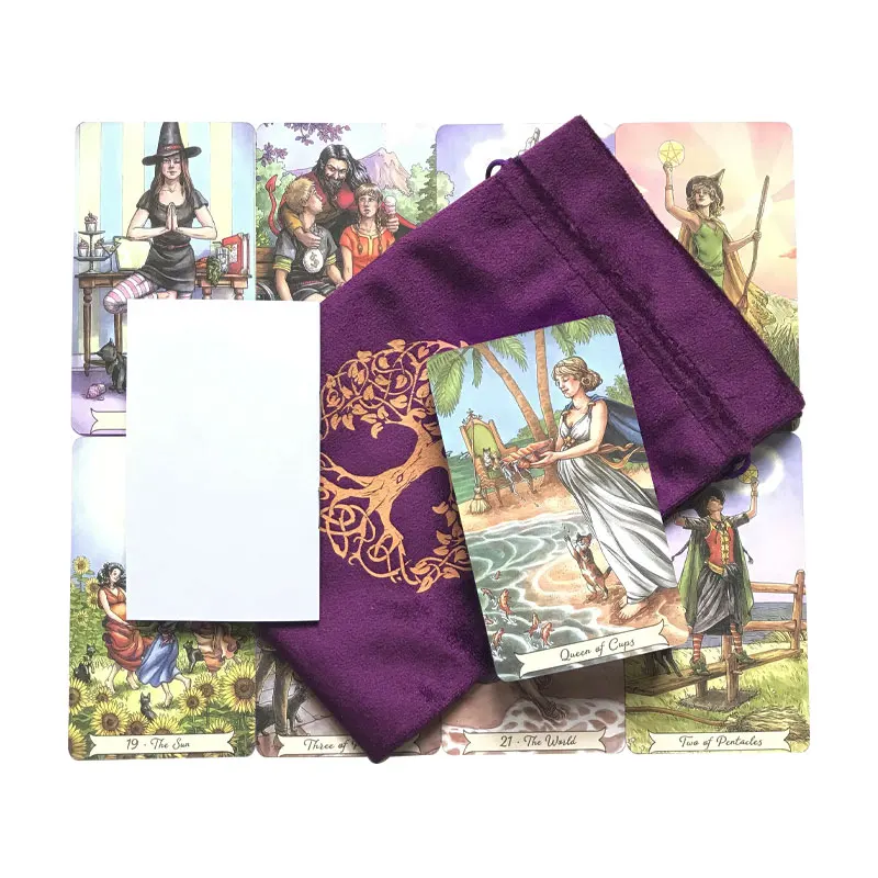 Boîte de 78 cartes de tarot \