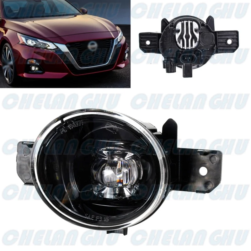 

For Nissan Altima 2019 2020 2021 2022 Car accessories Right Side Front Bumper LED Fog Lights Lamp 26150-6ca0a