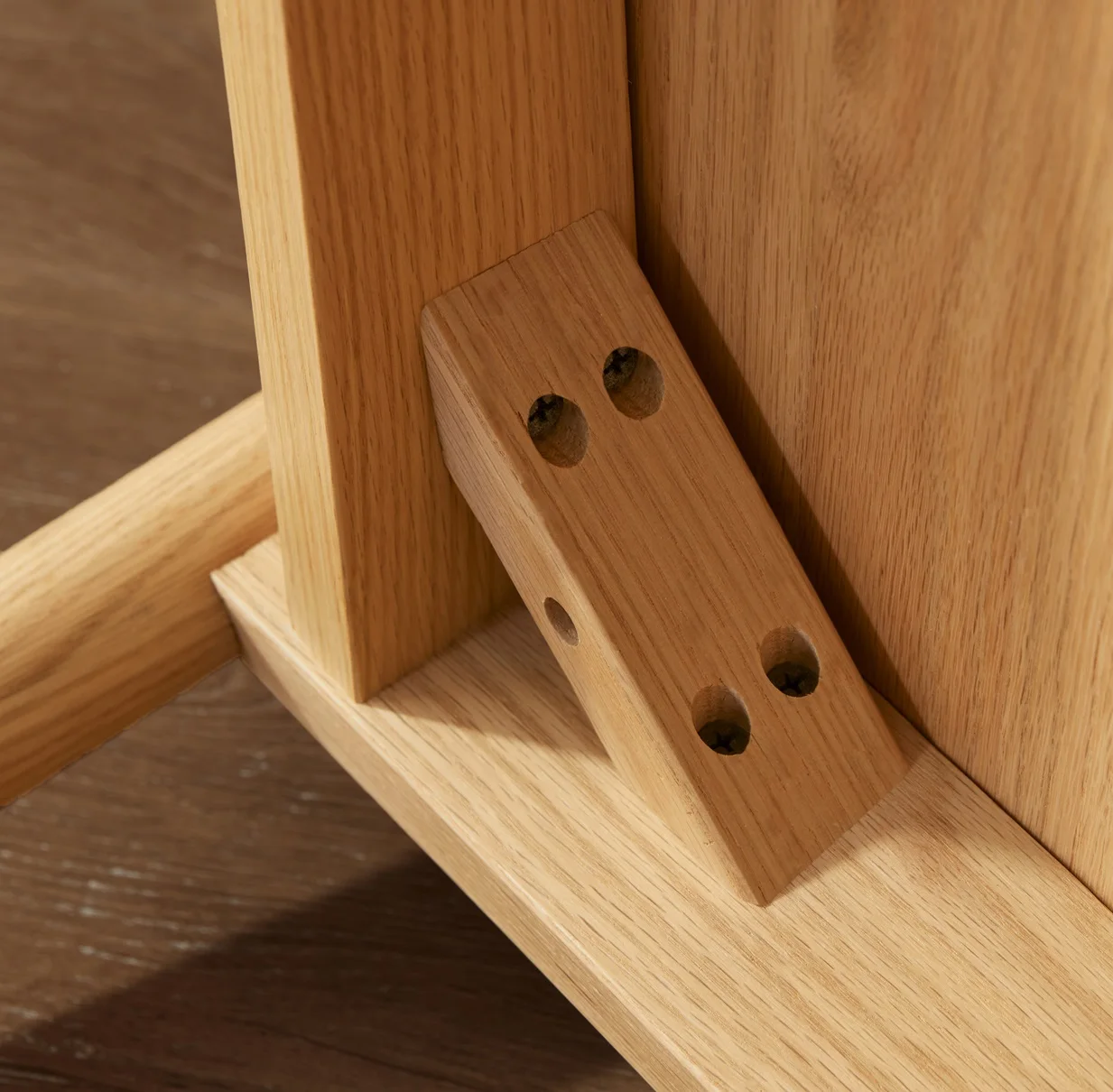 Solid Oak Wood Modern Nordic Dining Chair with Armrest Luxury Design for Home Furniture OEM Services Available