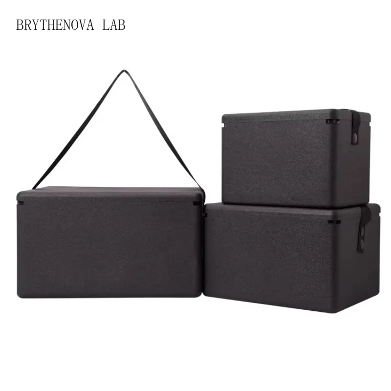EPP Insulation Boxes Food Delivery Stall Outdoor Foam Refrigerator Use Dual of Hot and Cold Lightweight Two-color Options