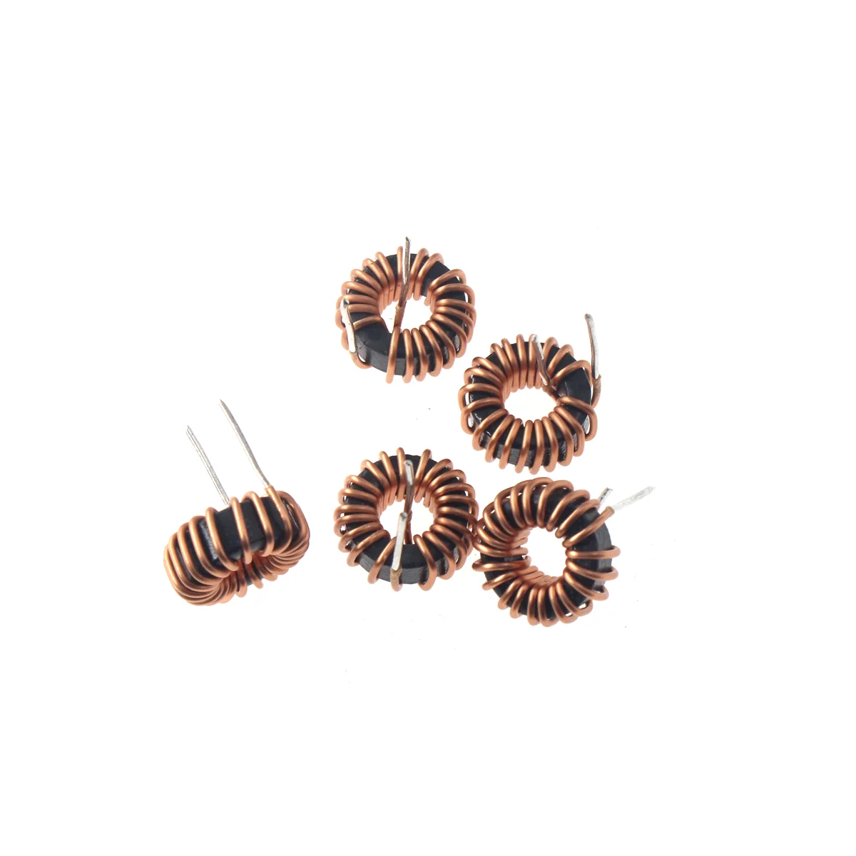 5pcs 50125 Iron Silicon Aluminum Magnetic Ring Inductor 22UH 33UH 47UH 68UH 100UH 150UH High Current Inductance Coil