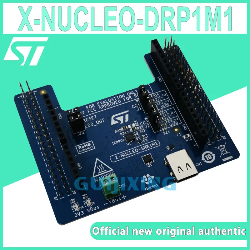 

X-NUCLEO-SNK1M1 TCPP01-M12 USB Type-C Power Delivery Sink Development board