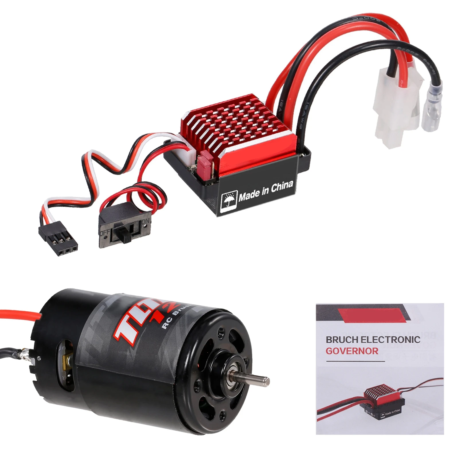 550 12T Brushed Mot…