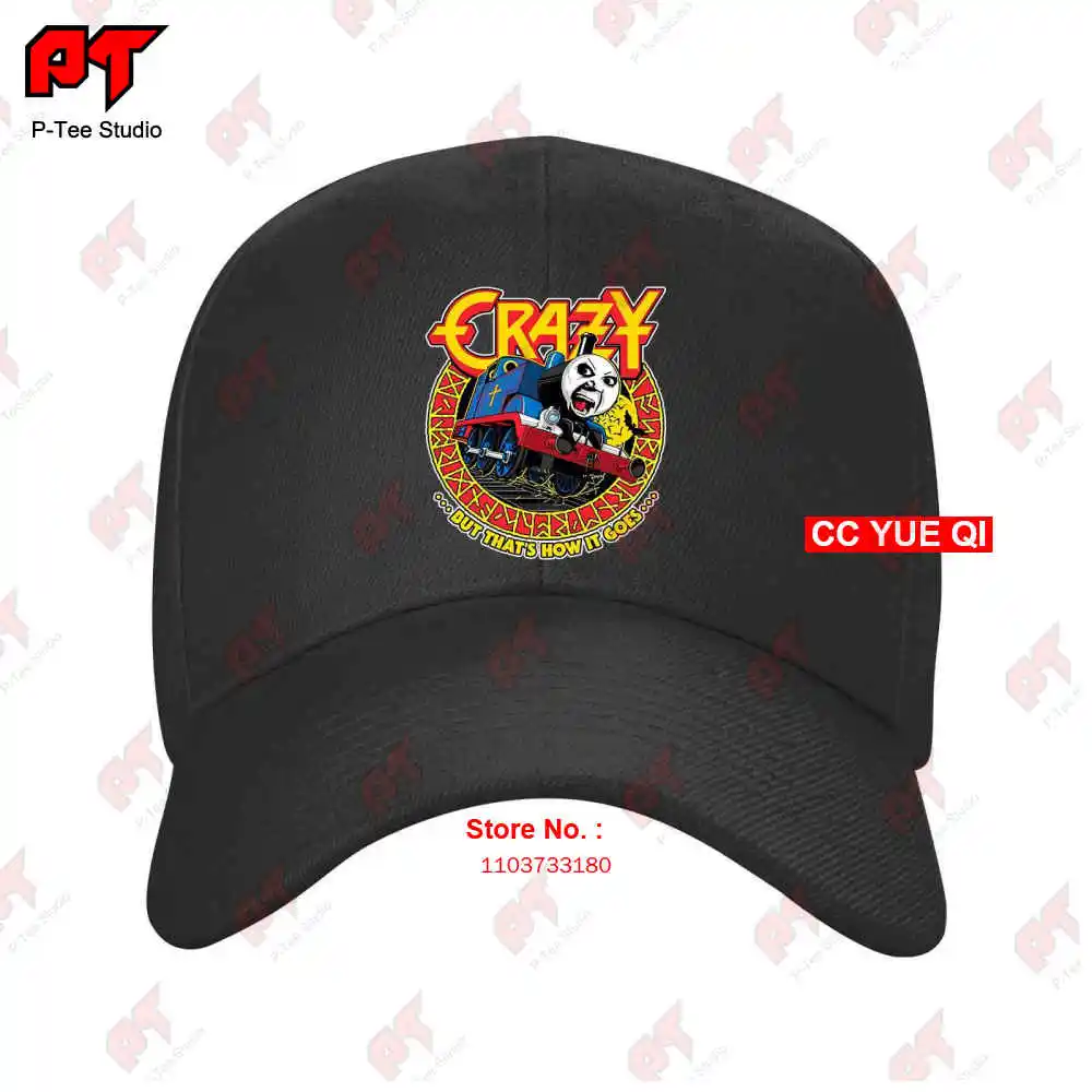 The Crazy Train Ozzy X Thomas Baseball Caps Truck Cap DS87