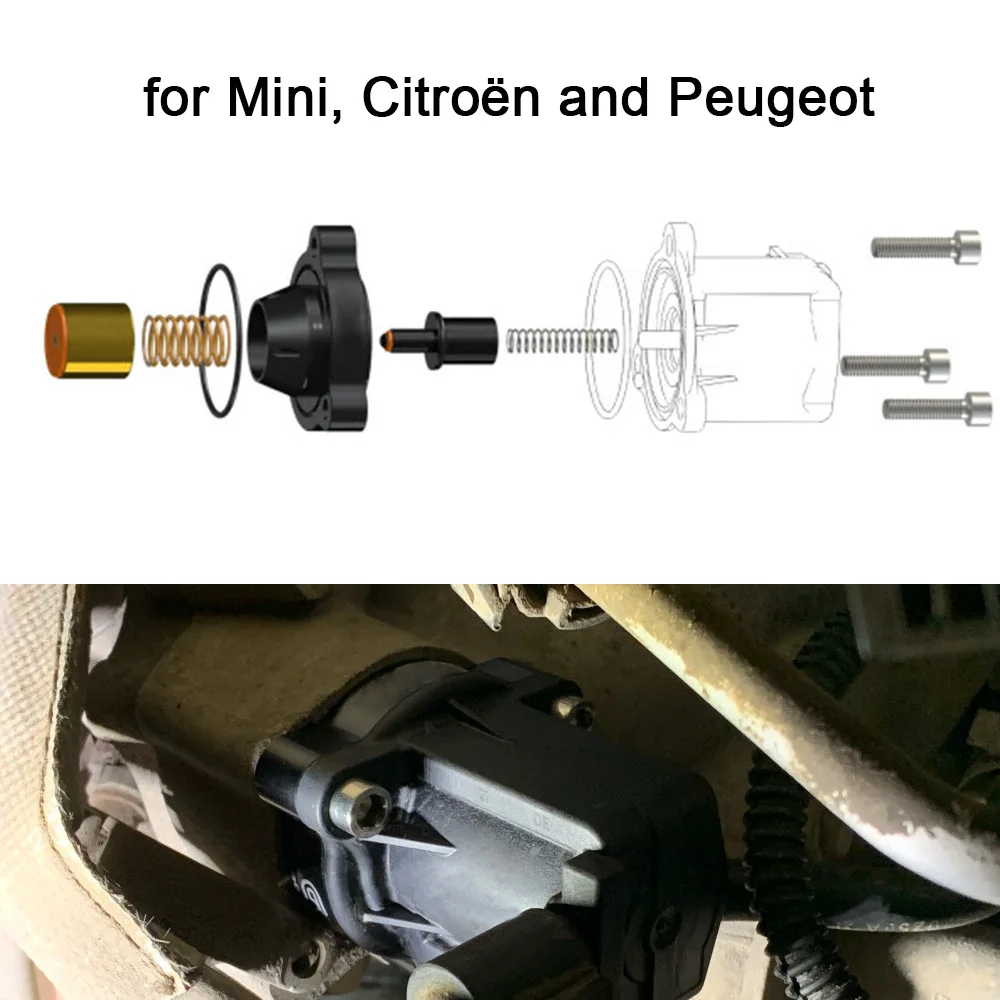 Bartoo-Blow Off Valve BOV Diverter T9352 For Mini Cooper N14 1.6L/Citroen Peugeot Turbo BOV058