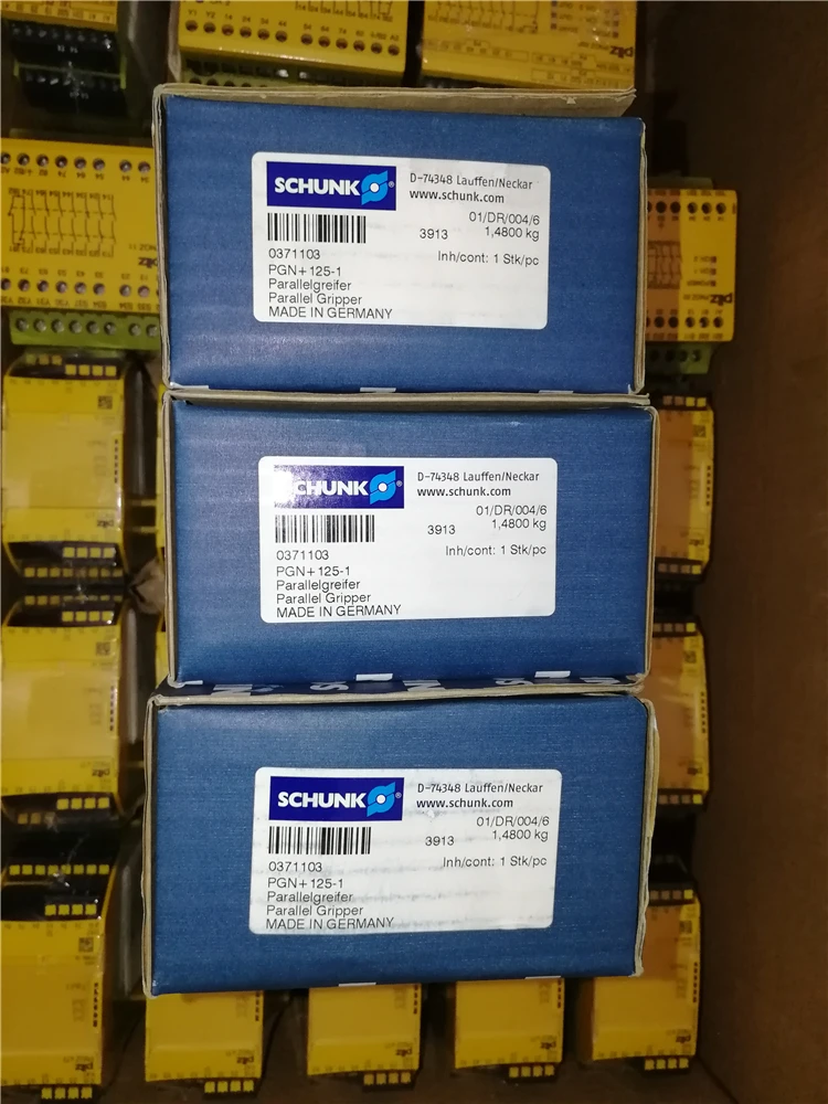 SCHUNK 0371103, 371103, PGN+125-1 Brand New Made In Germany, Physical Photo, Spot On The Same Day