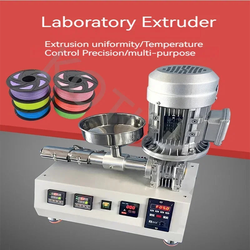 Desktop Mini 3D Consumables Machine 220V/110V Plastic Laboratory Desktop injectio Molding Machine Single Screw Extruder