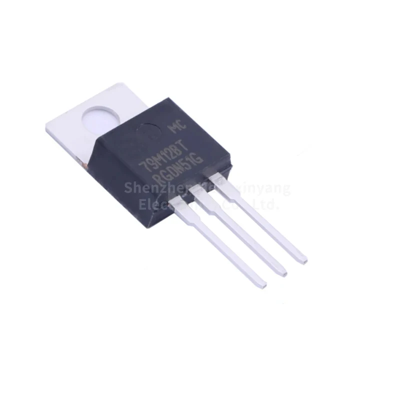 30PCS   MC79M12BTG 79M12 TO 220 linear regulator New original genuine IC