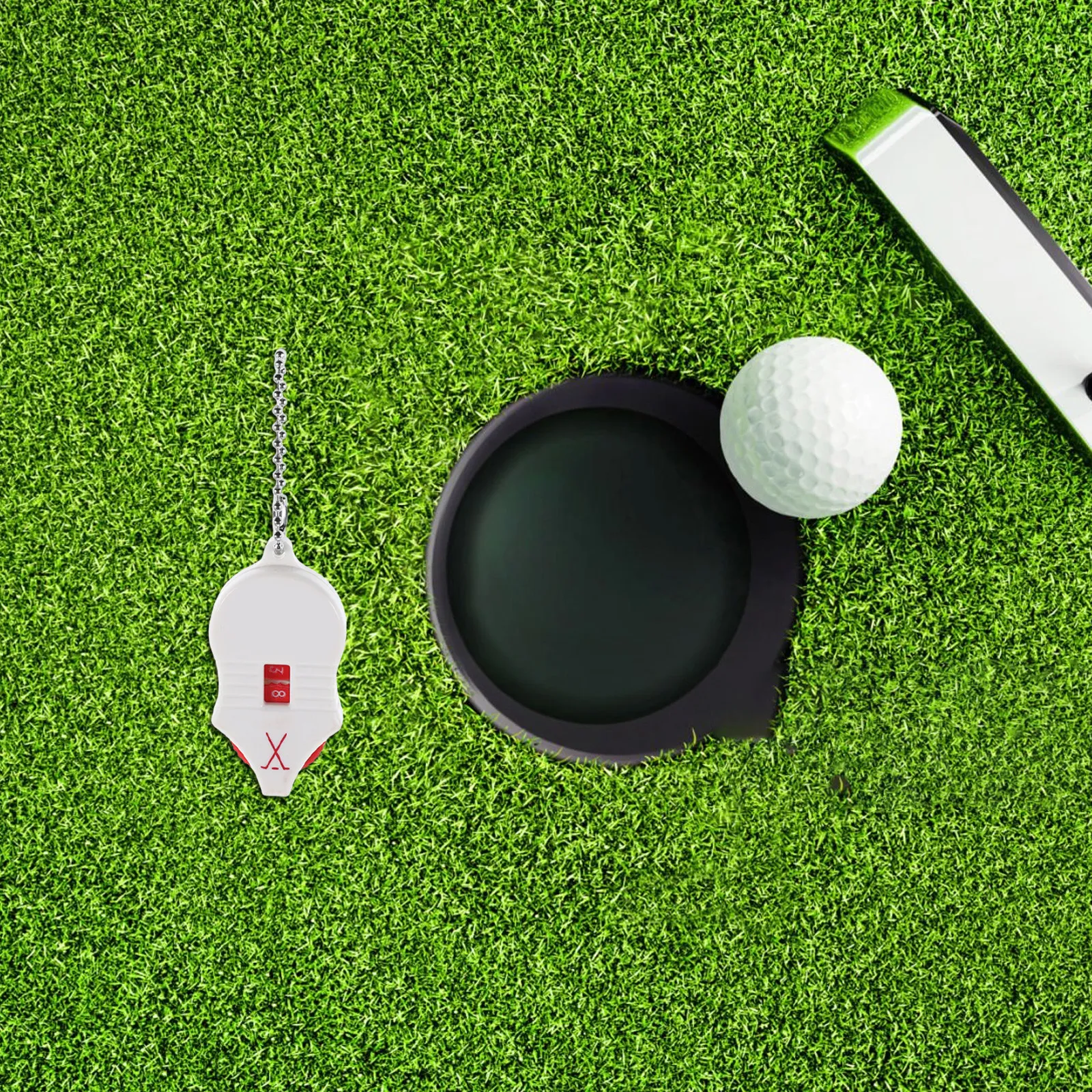 4Pcs Plastic Golf Score Counter Mini Mouse Design Manual Dial Stroke Tracker Pocket Size for Men Women Golf Scoring Tool