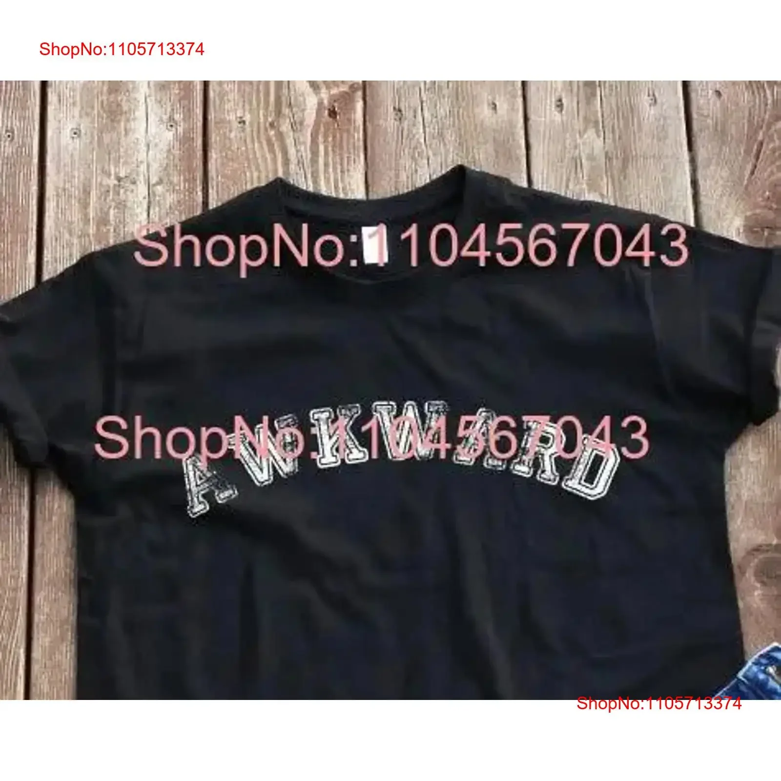 Awkward T Shirt cute weird trendy gift hipster sarcasm swag vintage grunge design vintage Washed Stretched homme fashion Casual