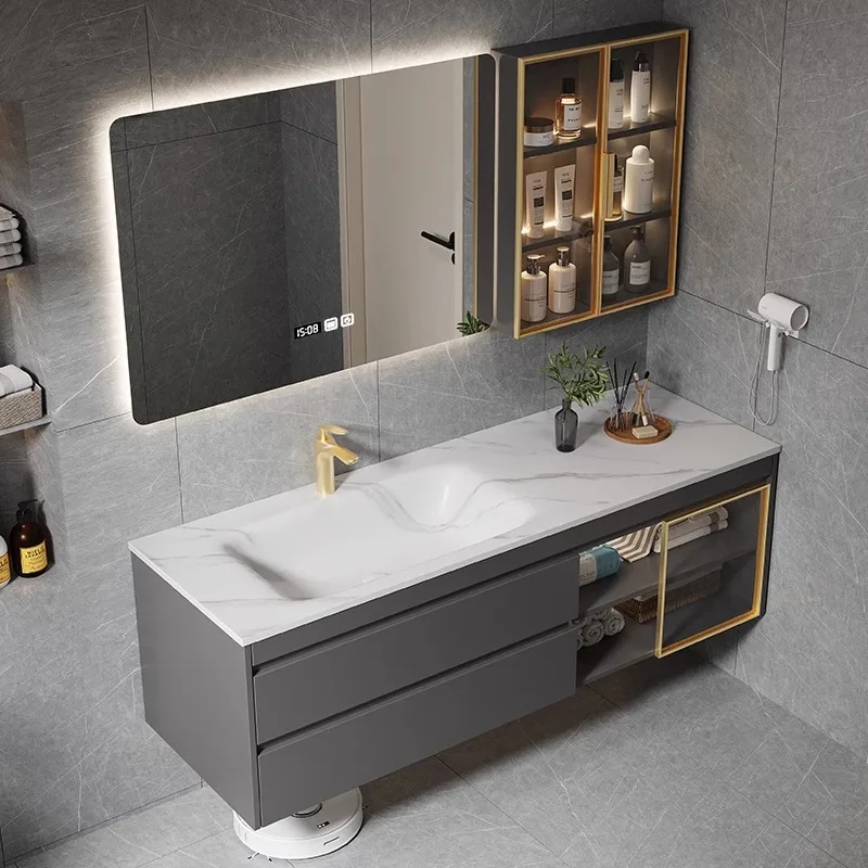 36-Inch bathroom vanity set, elegant bathroom cabinet